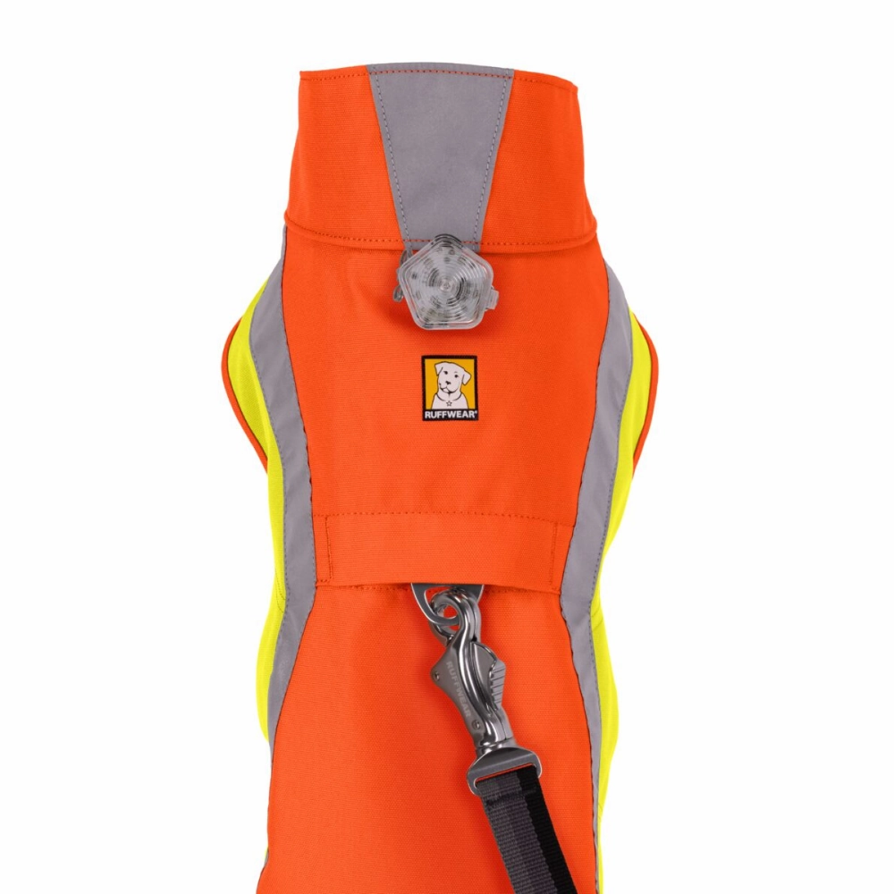 Ruffwear Lumenglow High-Vis Jacket for Dogs (Blaze Orange)