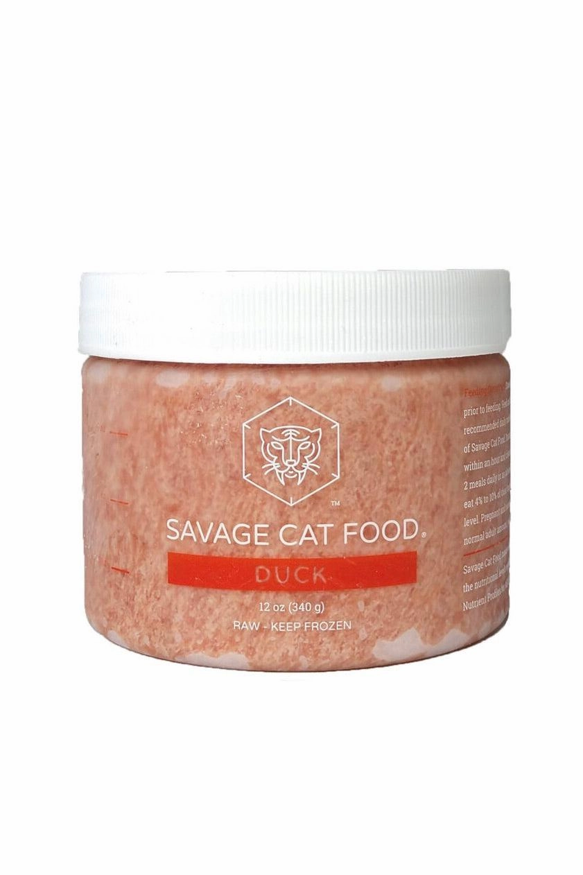 Savage Cat Duck Frozen Cat Food