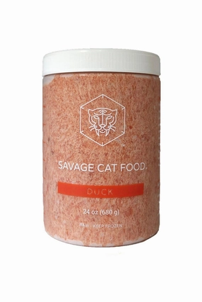 Savage Cat Duck Frozen Cat Food