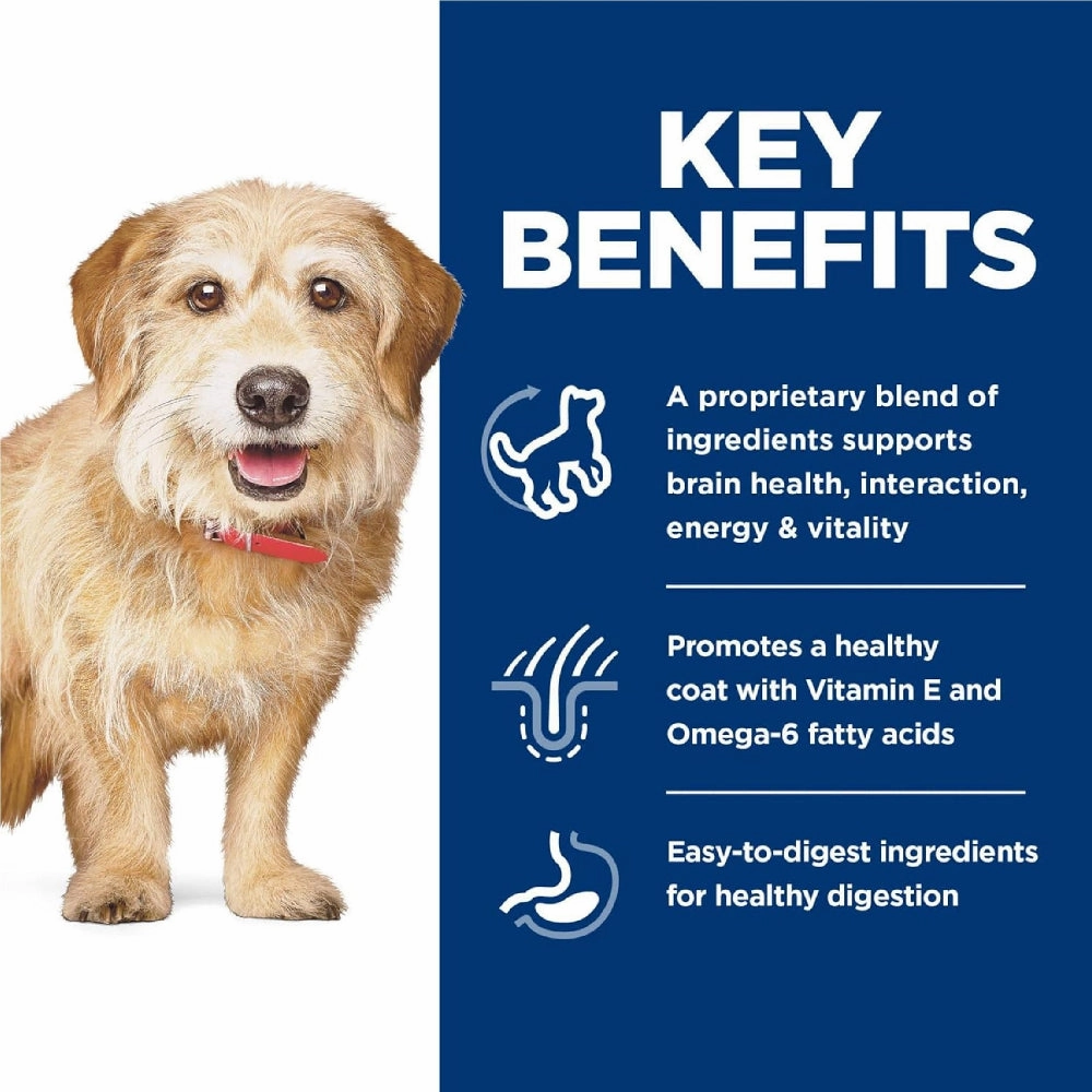 Science Diet - Senior Vitality - Small & Mini Chicken & Brown Rice Adult 7  Dog Dry Food