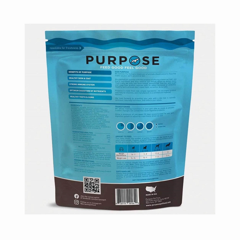 Single Protein Fish & Veggie Freeze Dried Dog Food