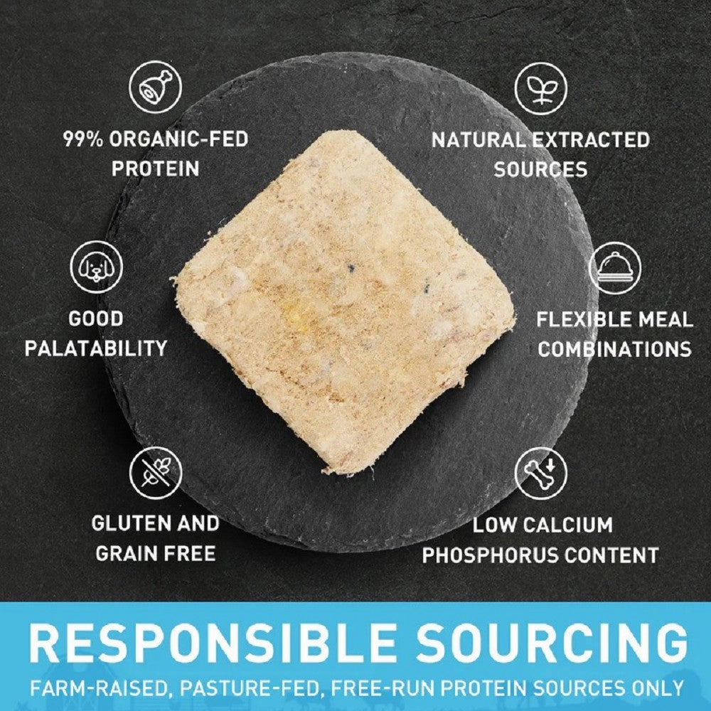 Single Protein Fish & Veggie Freeze Dried Dog Food