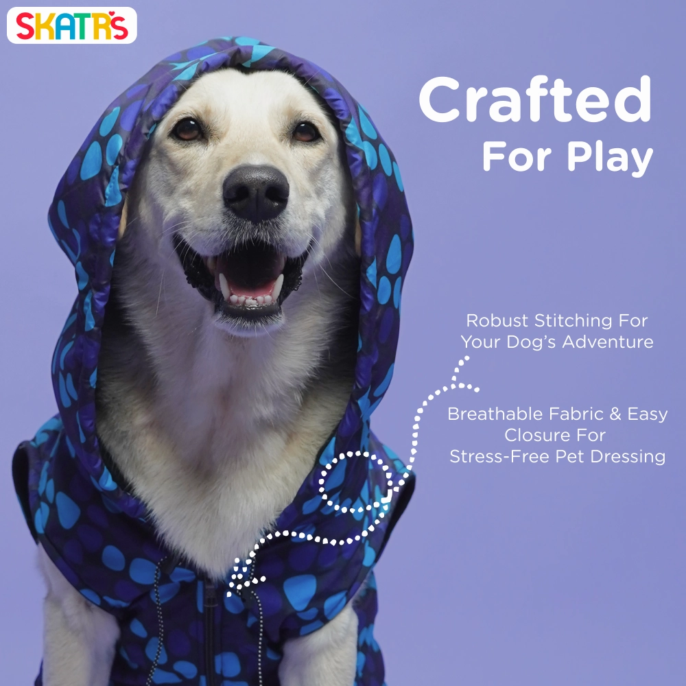 Skatrs Pebble Trio Breezy Vest for Cats?&?Dogs (Blue)