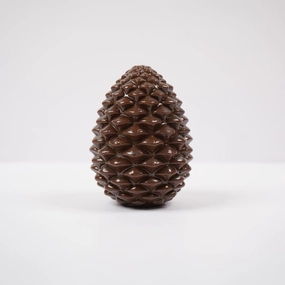 Skatrs Pinecone Treat Dispenser forDogs (Brown)