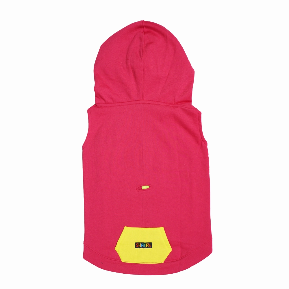Skatrs Pop Breezy Vest with Pockets for Dogs and Cats (Pink)