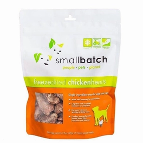 Small Batch Freeze Dried Chicken Hearts 3.5 oz.