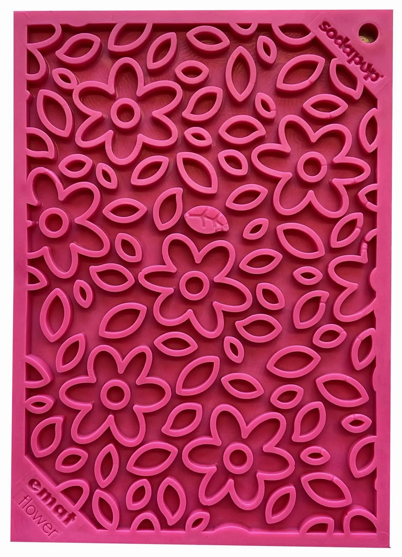 SodaPup Pink Flower Power Lickmat