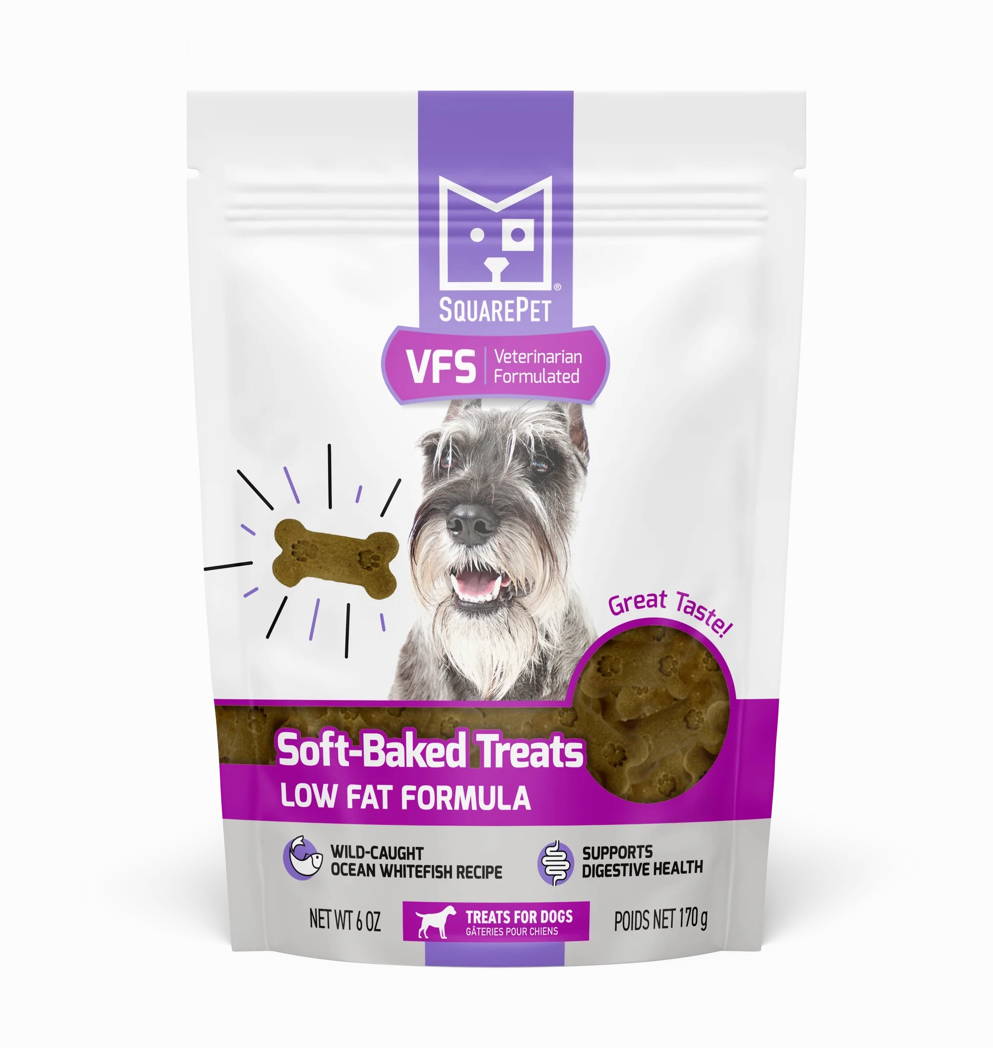 Square Pet VFS Low Fat Soft Baked Treats 6 oz