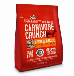Stella & Chewy's Carnivore Crunch Freeze-Dried Beef 3.25 oz.