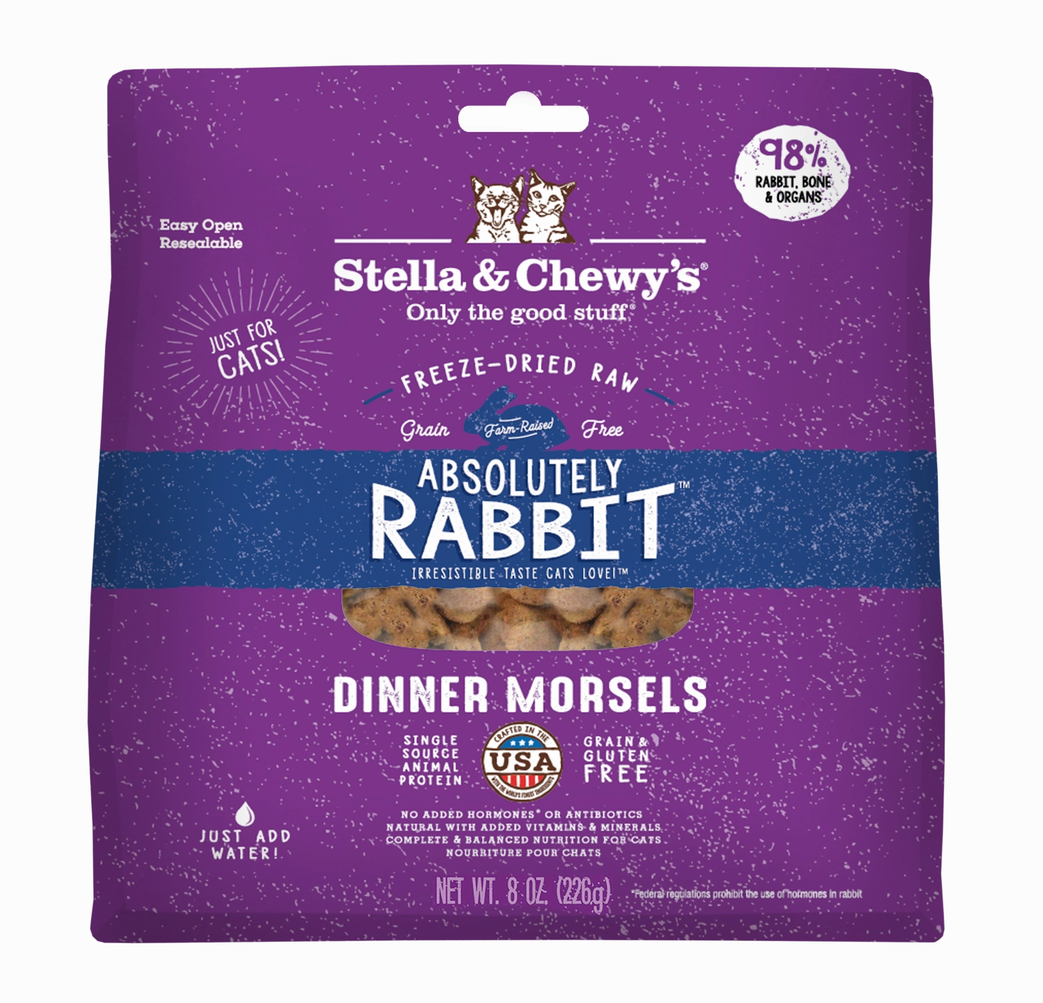 Stella & Chewy's Cat Freeze-Dried Absolutely Rabbit