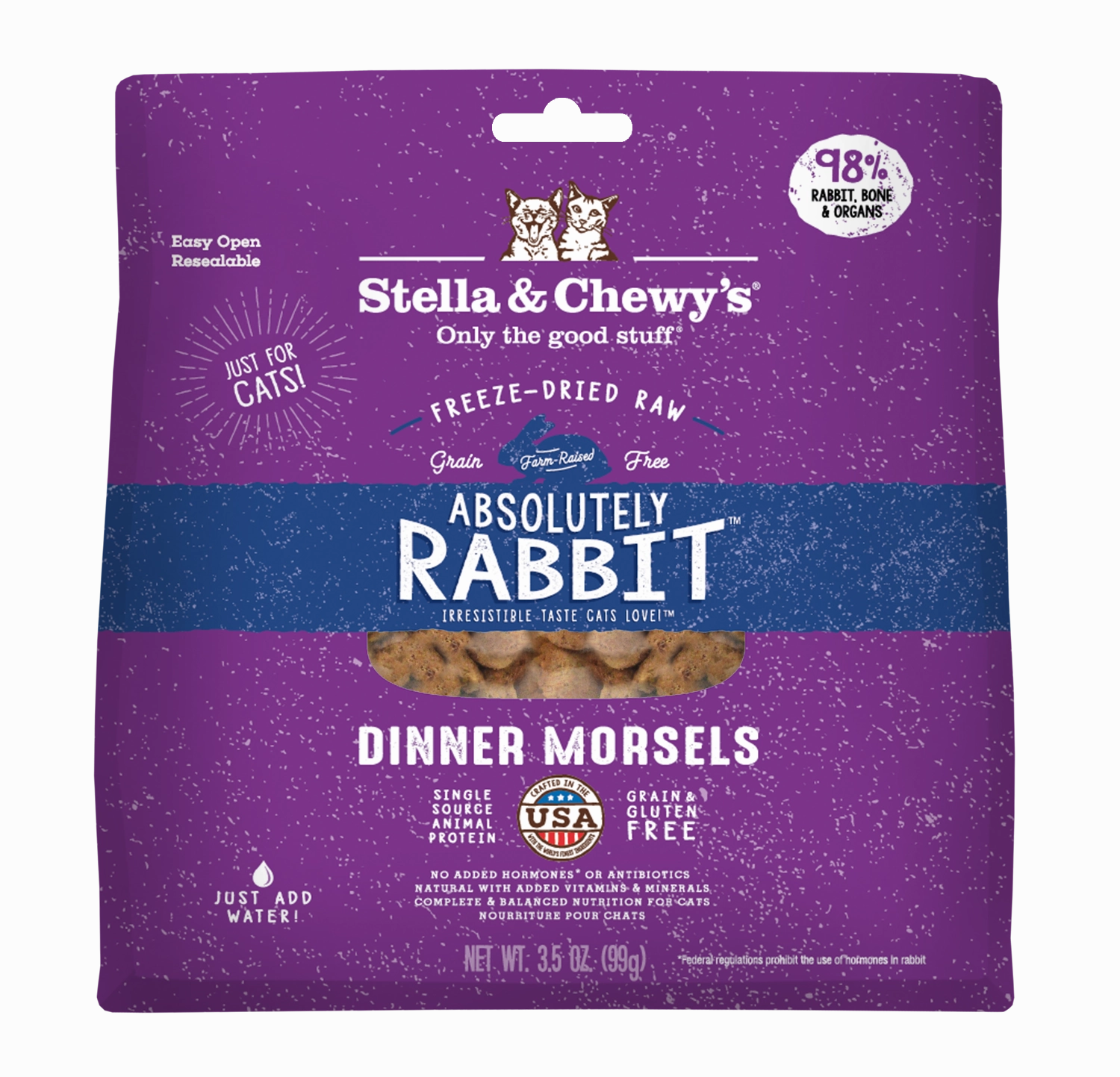 Stella & Chewy's Cat Freeze-Dried Absolutely Rabbit