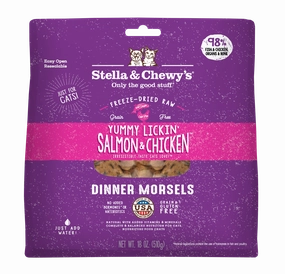 Stella & Chewy's Cat Freeze-Dried Yummy Lickin' Salmon & Chicken