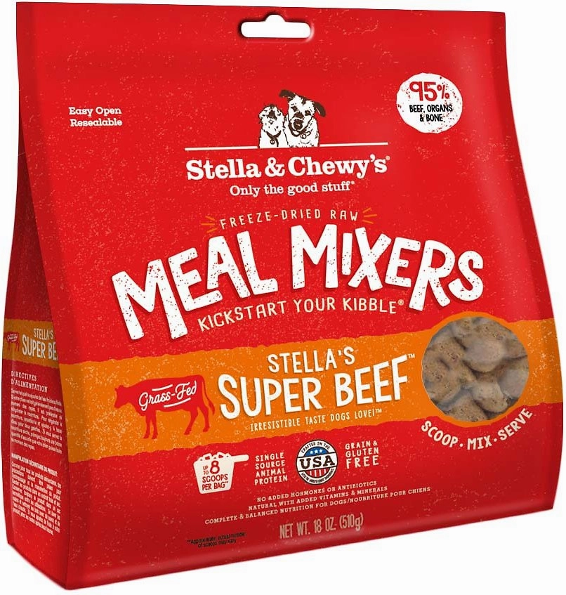 Stella & Chewy's Freeze-Dried Meal Mixers Stella's Super Beef