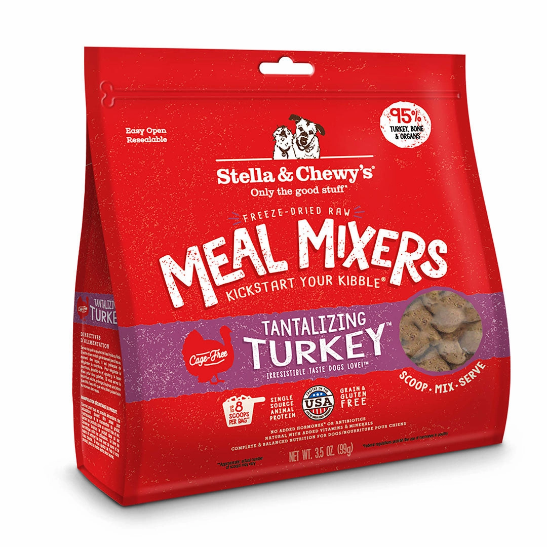 Stella & Chewy's Freeze-Dried Meal Mixers Tantalizing Turkey