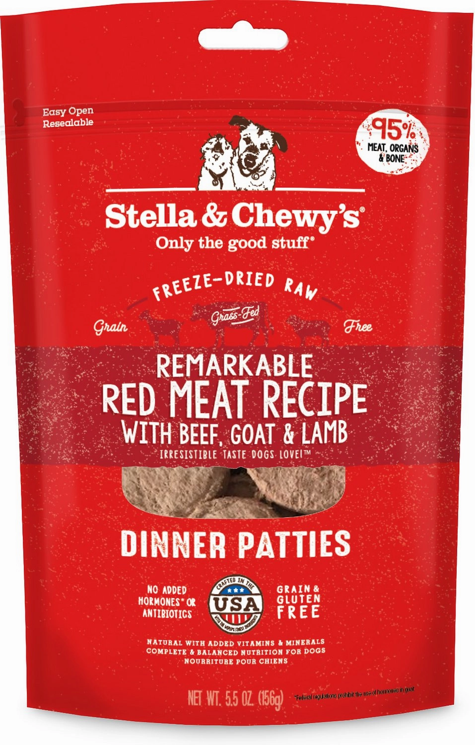 Stella & Chewy's Freeze-Dried Remarkable Red Meat Recipe
