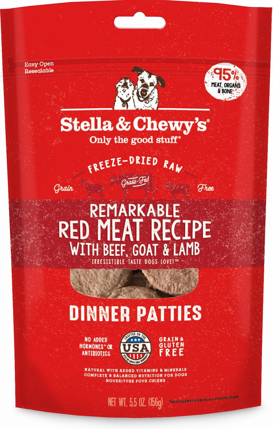 Stella & Chewy's Freeze-Dried Remarkable Red Meat Recipe