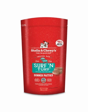 Stella & Chewy's Raw Frozen Surf N' Turf Dinner Patties