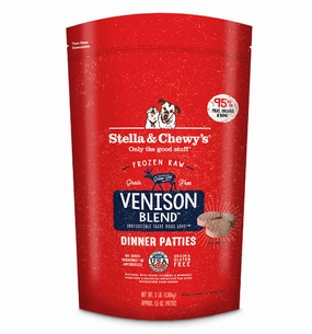 Stella & Chewy's Raw Frozen Venison Blend Dinner Patties