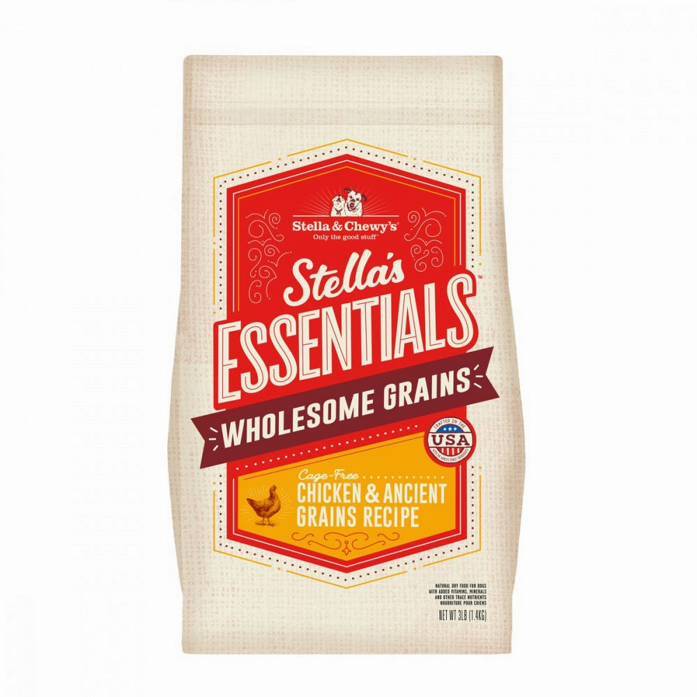 Stella & Chewy's Stella's Essentials Kibble Cage Free Chicken & Wholesome Grains Recipe Dry Dog Food