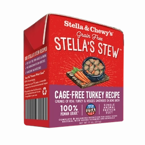 Stella & Chewy's Tetra Pack Cage-Free Turkey Stew