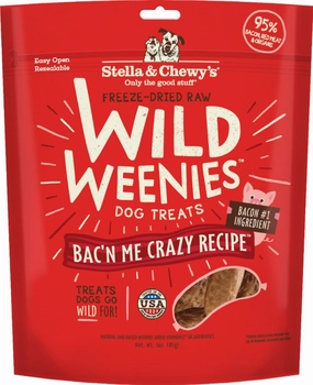 Stella & Chewy's Wild Weenies Bac'n Me Crazy Recipe 3.25 oz.