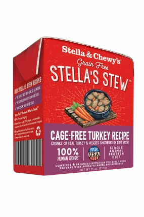 Stella and Chewy's Cage-Free Turkey Stew Wet Dog Food