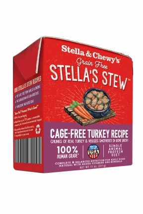 Stella and Chewy's Cage-Free Turkey Stew Wet Dog Food