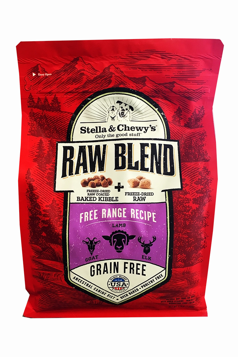 Stella and Chewy's Raw Blend Free Range Dry Dog Food