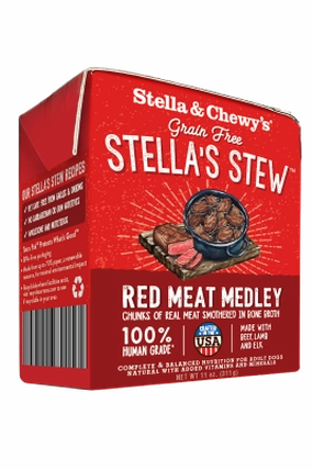 Stella and Chewy's Red Meat Medley Stew Wet Dog Food