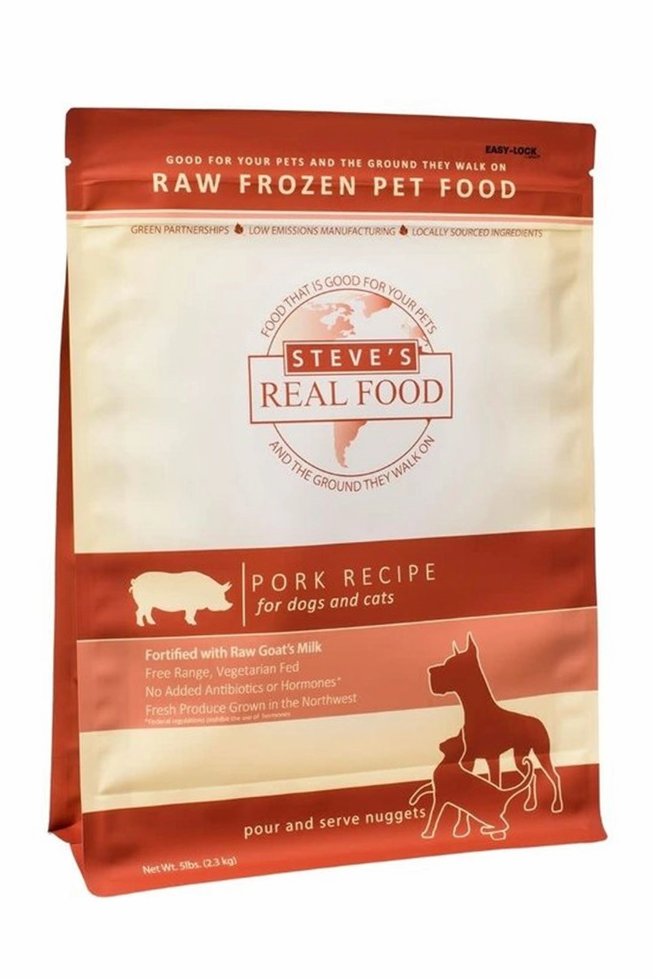 Steve's Real Food Pork Nuggets Frozen Raw Food