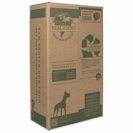 Steve's Real Food Turducken Frozen Raw Dog Food, Patties