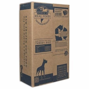 Steve's Real Food Turkey Frozen Raw Food, Patties