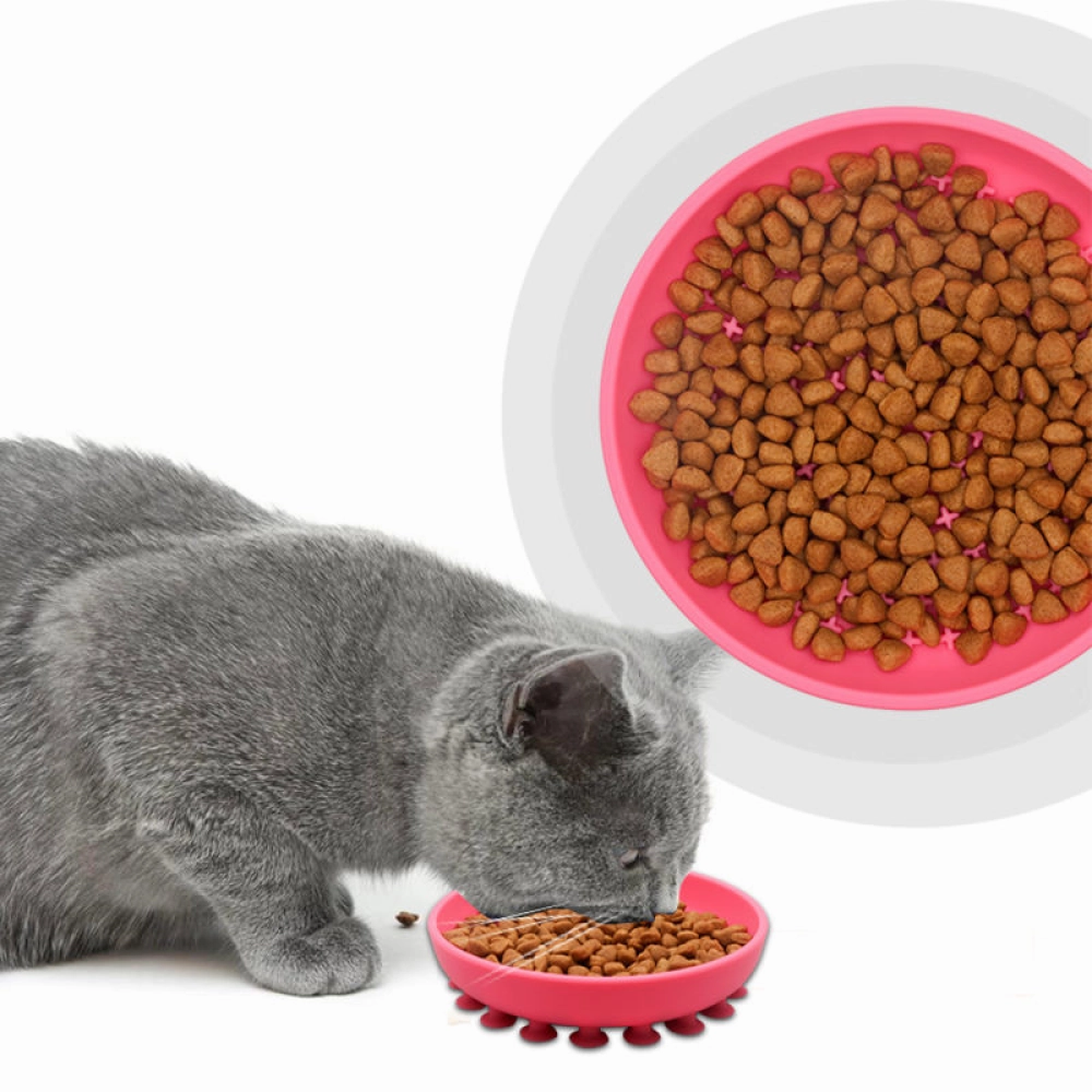 Talking Dog Club Lickables Licking Bowls for Dogs and Cats (Purple)