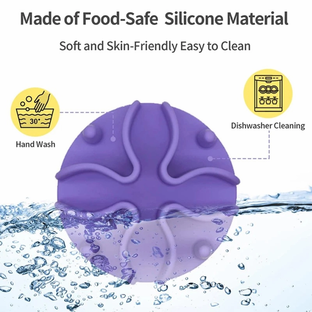 Talking Dog Club Slow Feeder Bowl Attachment for Dogs and Cats (Purple)