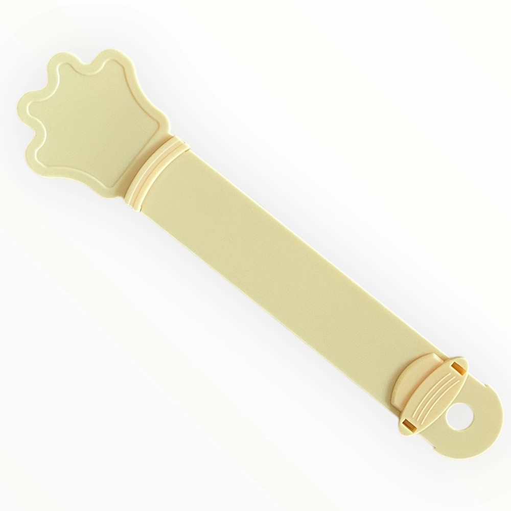 Talking Dog Club Wet Treat Dispenser Feeding Spoon for Dogs and Cats (Pale Yellow)