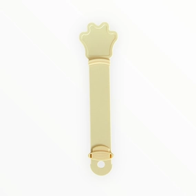 Talking Dog Club Wet Treat Dispenser Feeding Spoon for Dogs and Cats (Pale Yellow)