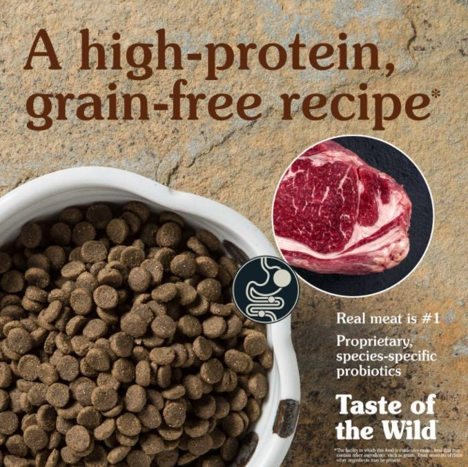 Taste Of The Wild High Prairie Dry Dog Food 28lb