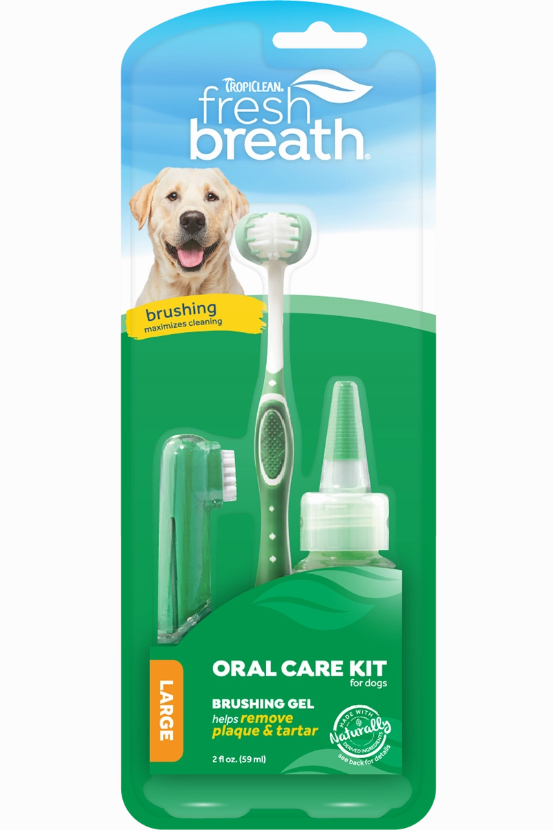 Tropiclean Fresh Breath Oral Care Kit