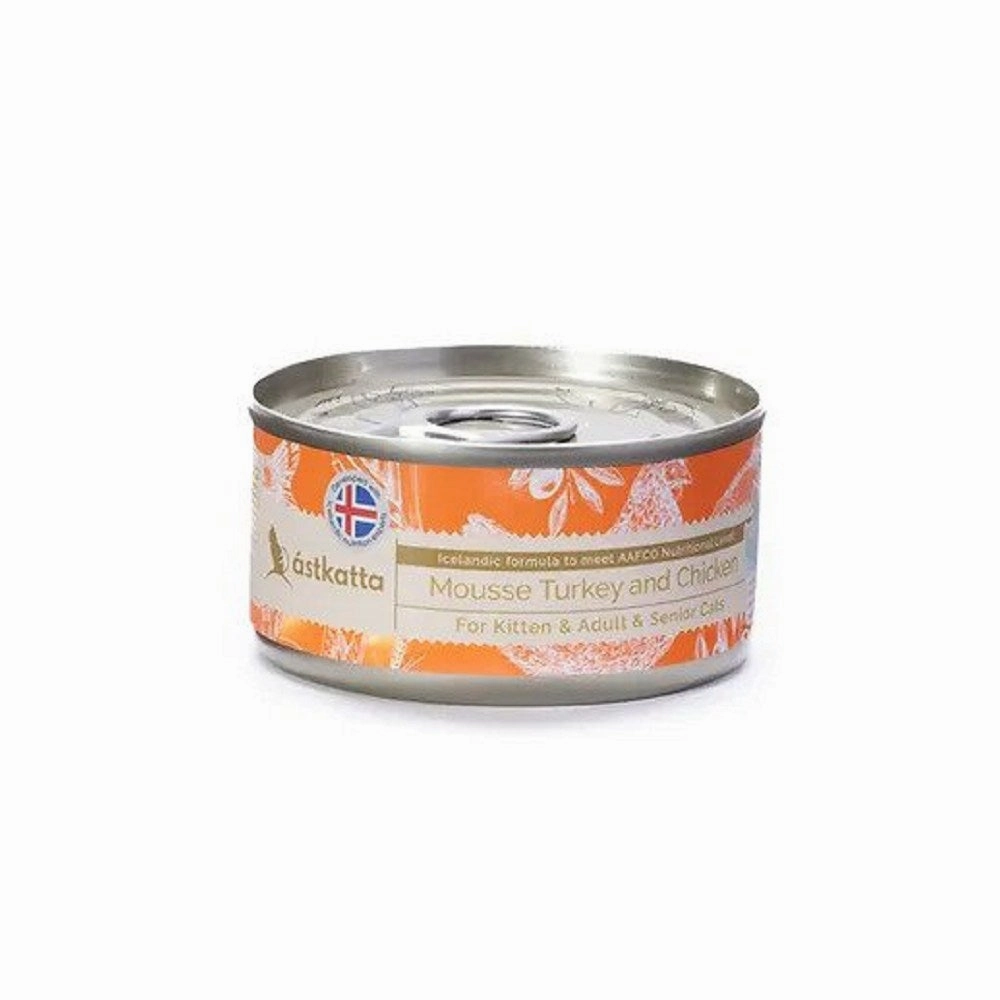 Turkey & Chicken Mousse Cat Can