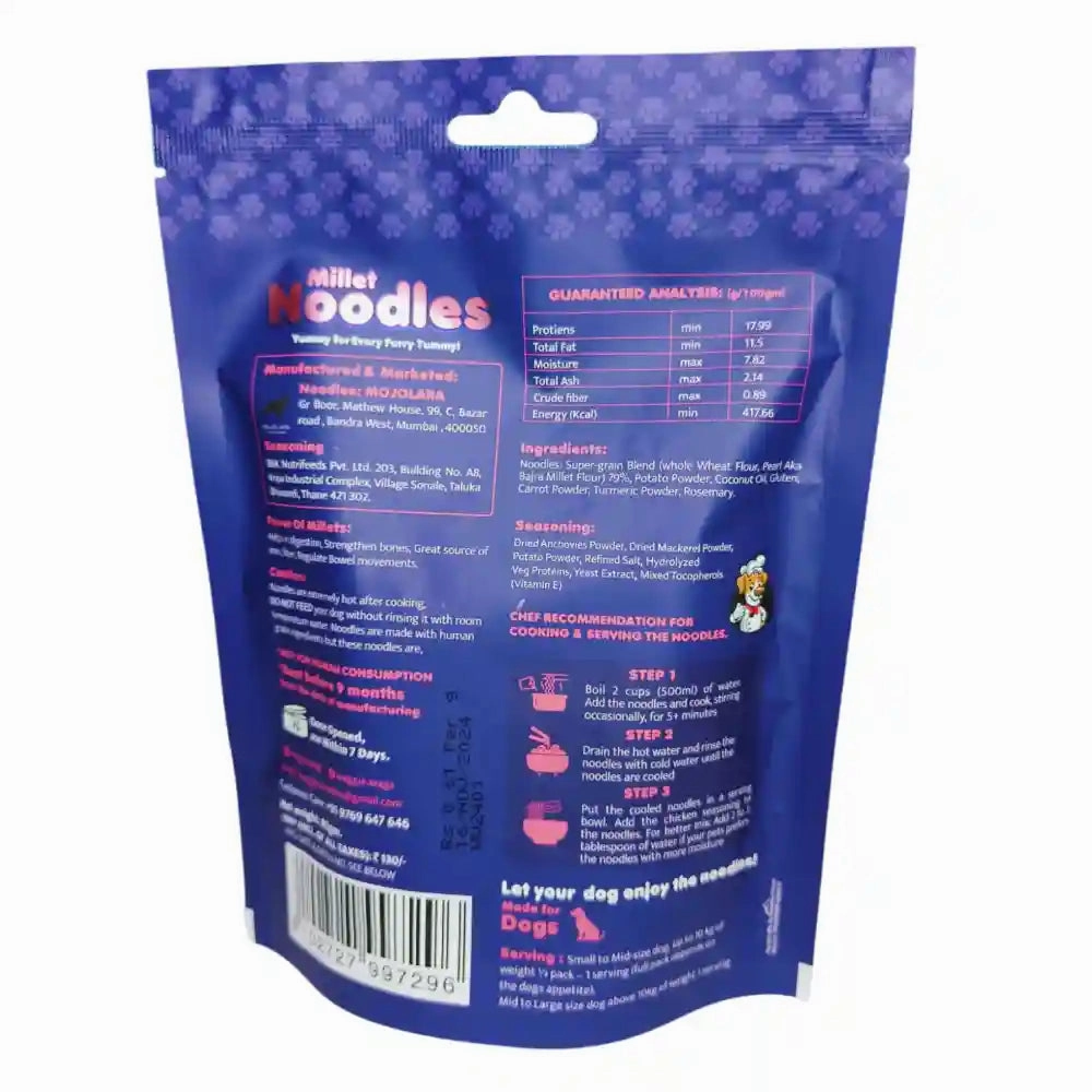 Waggie Wag Fish Millet Noodles for Dogs