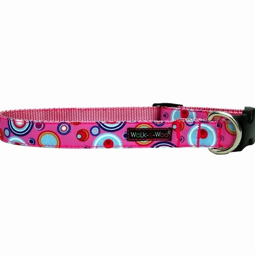 Walk-e-Woo Pink Martini Collar