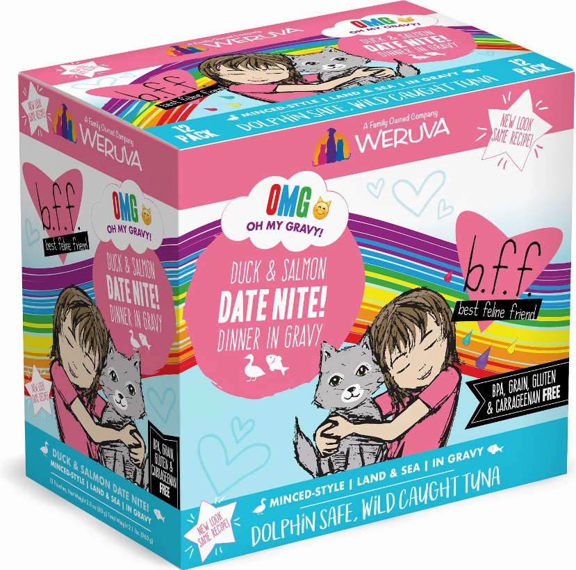 Weruva BFF OMG Date Nite! Duck & Salmon Pouch