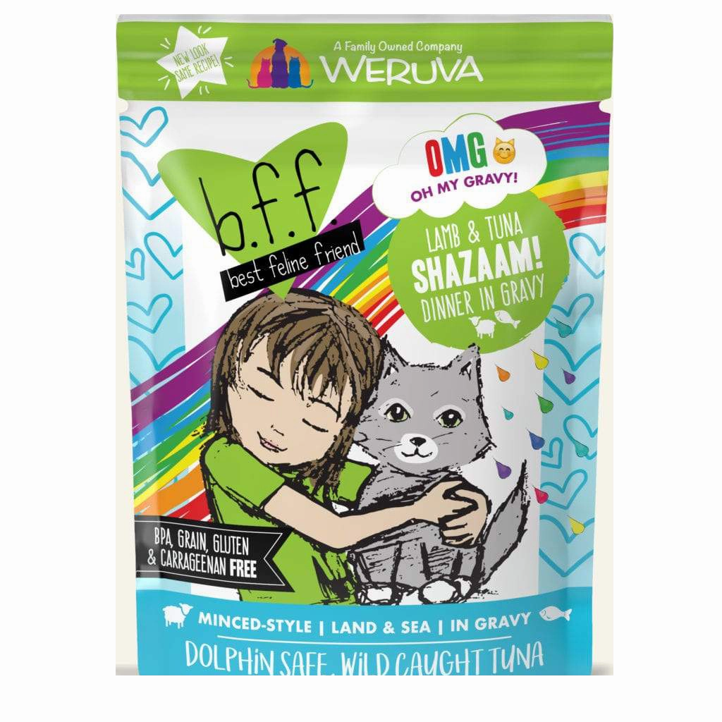 Weruva BFF OMG Shazaam! Lamb & Tuna Pouch