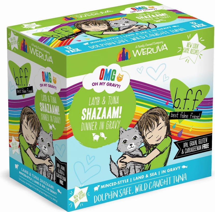 Weruva BFF OMG Shazaam! Lamb & Tuna Pouch