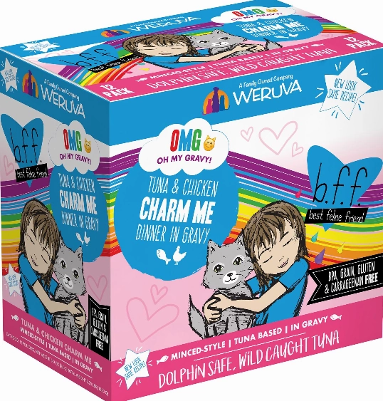 Weruva BFF OMG Tuna & Chicken Charm Me Pouch