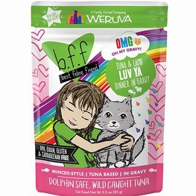 Weruva BFF OMG Tuna & Lamb Luv Ya Pouch