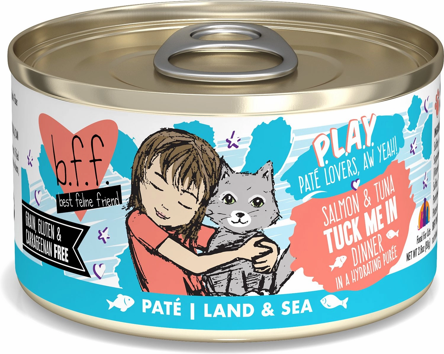 Weruva BFF PLAY Tuck Me In Salmon & Tuna