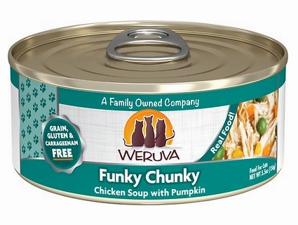 Weruva Cat Grain-Free Funky Chunky Chicken Soup with Pumpkin