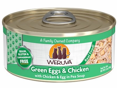 Weruva Cat Grain-Free Green Eggs & Chicken with Chicken, Egg & Greens in Gravy