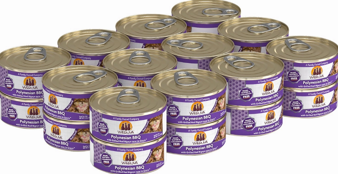 Weruva Cat Grain-Free Polynesian BBQ with Grilled Red Bigeye